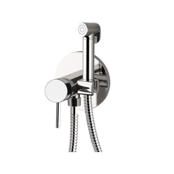 Смеситель с гигиеническим душем Remer X-style хром X65W