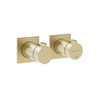 Смеситель для душа Gessi 73036.727 Brass Brushed PVD