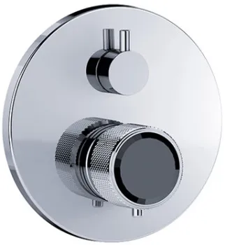 Термостат Jorger Valencia 638.40.380.000-12 хром, черный хрусталь