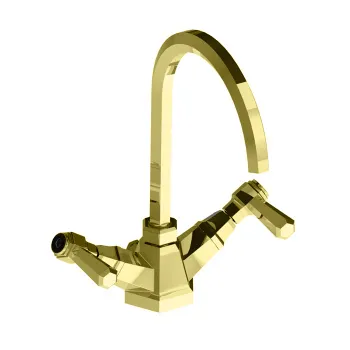 Смеситель для раковины Stella Eccelsa Leve 3217p EL 00005 AU00 золото