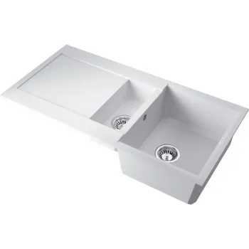 Мойка кухонная Omoikiri Sakaime 100-2-WH белая 4993895