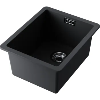 Мойка кухонная Omoikiri Kata 34-U-BL черная 4993382