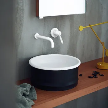 Раковина Agape Vieques 43.5x19, без отв., накладная, темно-серый ACER0798PZG *0