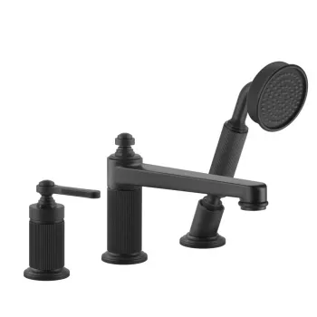Смеситель на борт ванны Gessi Venti20 65037.299 Matte Black