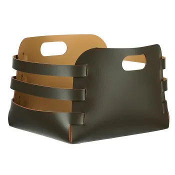 Корзина ADJ Riga 27x36xH25, оливковый/горчичный 9687.55/40