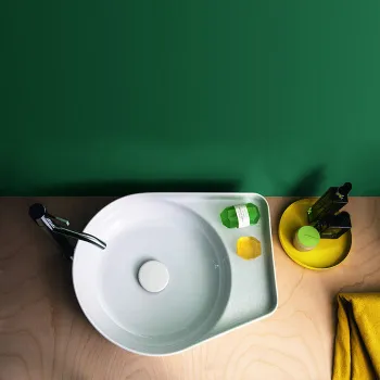 Laufen VAL Раковина-чаша 500х400х125мм без отв. под смеситель, цвет: белый