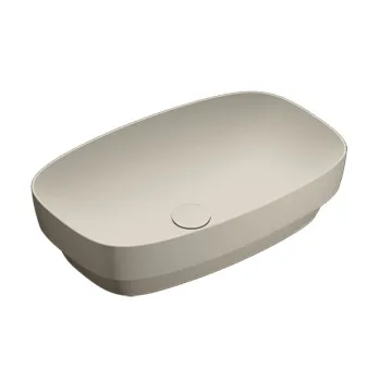 Раковина Catalano Alvea 60x38 встраиваемая, без отв, Sabbia Satinato 624600029