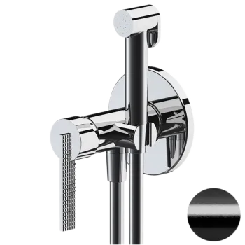 Гигиенический душ Daniel Club ANC645BP4DCFZ черный брашированный хром