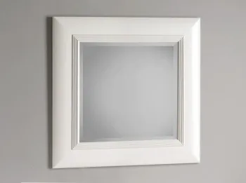 Зеркало квадратное Devon&Devon Season/clarence 88,5хh88,5 рама OFF WHITE- белый полуглянцевый EFSEASONOF
