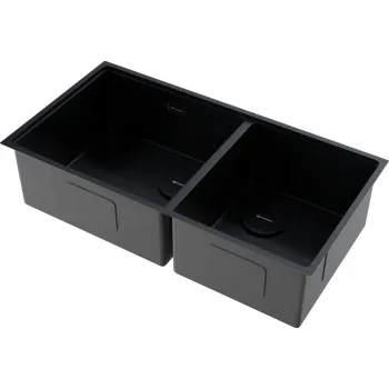 Мойка кухонная Omoikiri Taki 85-2-LB-U/IF-GB графит 4997039