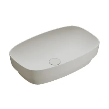 Раковина Catalano Alvea 60x38 встраиваемая, без отв, Cemento Satinato 624600023