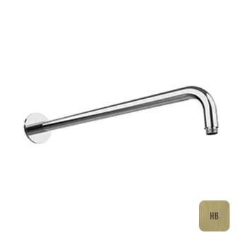 Держатель верхнего душа настенный Almar 42 с круглым отражателем, латунь брашированная pvd E021115.HB