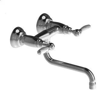 Смеситель для мойки настенный Stella Italica Leve 3243/200, длина излива 200мм хром IL 04001 CR00