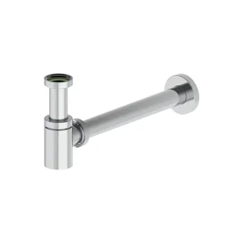 Сифон латунь Carimali 1 1/4 Minimal Tondo H.83 хром 70400-CR