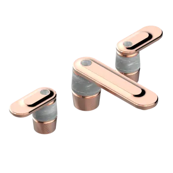 Смеситель для раковины THG Corvair A Manettes Fior Di Bosco U8L-H62-151 blush pvd