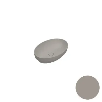 Раковина 58×40 Catalano Sfera встраиваемая Tortora satinato 0524580032