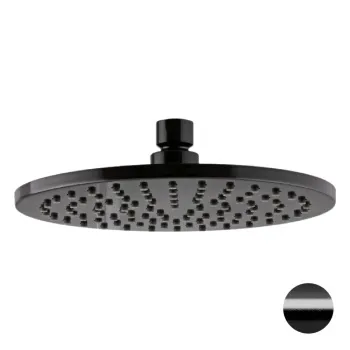 Верхний душ Remer с шарнирным соединением Ø 30см черный брашированный хром (CFP) 359MM30CFPX