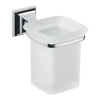 Стакан подвесной Colombo Portofino хром/матовое стекло B3202.CR-VAN