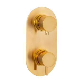 Смеситель для душа Daniel Tokyo TK612D3KBDP золото брашированное