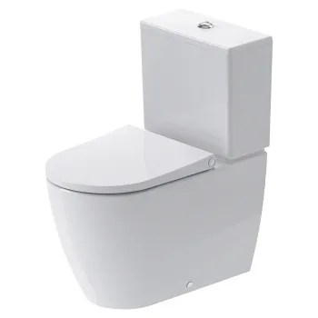 Унитаз моноблок Duravit Bento Starck Box D4600400 бачок 0946102005, белый глянец, HygieneGlaze