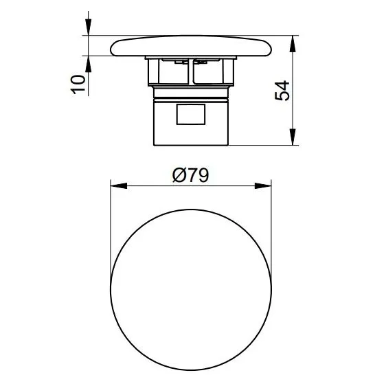 Керамическая крышка для умывальника Keuco 59990310000