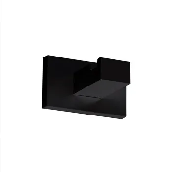 Крючок одинарный Colombo Look LC27 чёрный матовый BLC27.NM