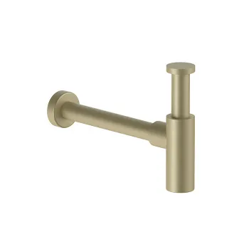 Сифон бутылочный для раковины Fantini Nostromo Matt British Gold PVD 91 P6 9234