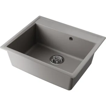 Мойка кухонная Omoikiri Daisen 60-GR leningrad grey 4993620