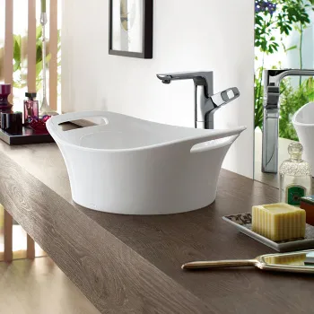 Axor Urquiola Раковина 62.5х40.8х22.6см., без отв., накладная, цвет: белый 11300000