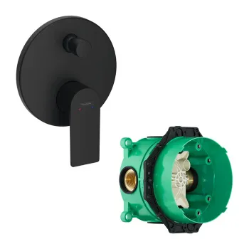 Смеситель для ванны Hansgrohe 72468670S черный