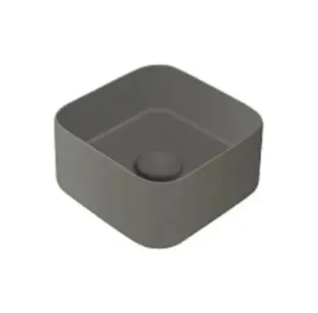 Раковина накладная Cielo Shui Comfort MILAQ CM 25 см серый