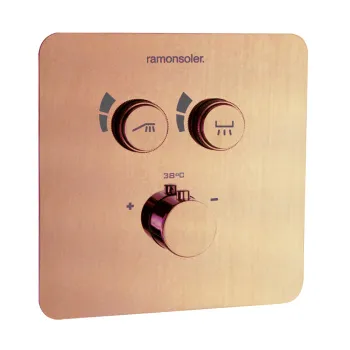 Смеситель для душа Ramonsoler RS-Smart встраиваемый термостатический на 2 выхода медь 85T201SCUC