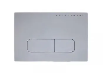 Панель смыва Nofer HYDROSMART 07811.W белая с прямоугольными клавишами