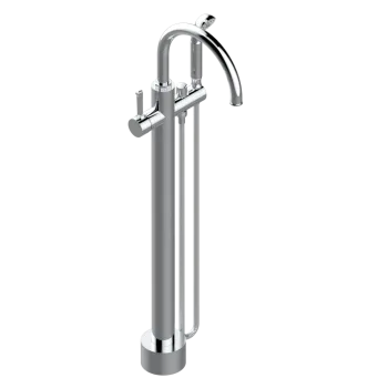 Смеситель для ванны THG Hamptons G4R-A02-6508S хром