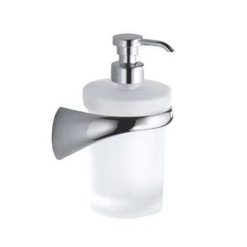 Дозатор для жидкого мыла Colombo Link подвесной, SX, хром/матовое стекло B9310D.CR-VAN