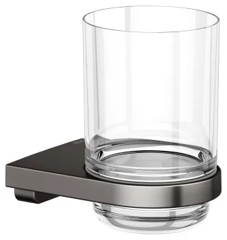 Стакан Keuco Moll 12750359000 титан черный шлифованный