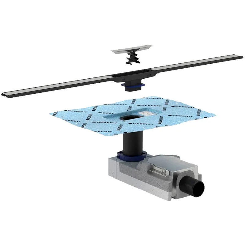 Душевой лоток Geberit CleanLine 152.450.KS.1 с решеткой Хром