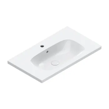 Раковина Catalano Alvea 80x46, с 1 отв, белый глянцевый 620811001