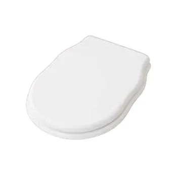 Сиденье для унитаза Artceram HERMITAGE с микролифтом, белый/бронза HEA005 01 72