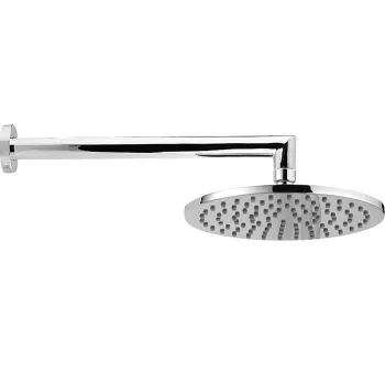 Верхний душ Cisal Shower D200 мм с настенным держателем L290 мм, хром DS01319021