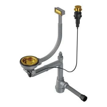 Сифон для мойки Omoikiri WK-1-A-AB античная латунь 4956471