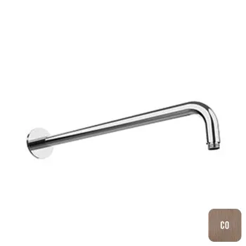 Держатель верхнего душа настенный Almar 42 с круглым отражателем, copper brushed pvd E021115.CO