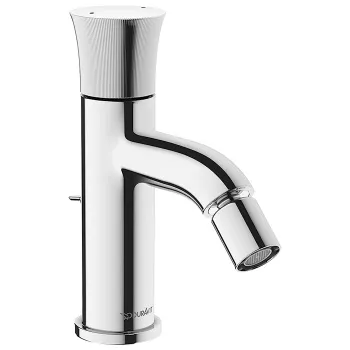 Duravit White Tulip Смеситель для биде, на 1 отв., с донным клапаном цвет: хром