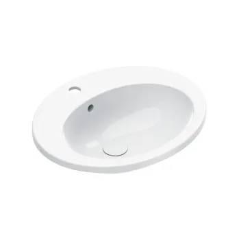 Раковина Catalano Italy 57x47 встраиваемая, с 1 отв, белый глянцевый 725571001