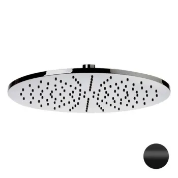 Верхний душ Remer с шарнирным соединением Ø 30см 359MM30NO черный матовй 359MM30NOX