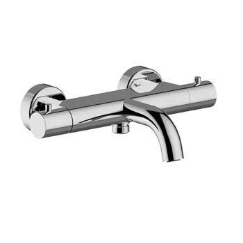 Настенный смеситель для ванны Carimali Rigoletto 2 потока, механический, латунные ручки 21615-CR