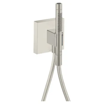 Axor Starck Душевой гаринитур, c ручным душем с 2 режимами, шланг 125см, настенный, цвет: ста