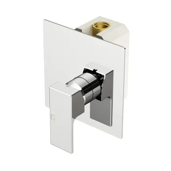 Внешняя часть с механизмом Gattoni Kubik, хром глянцевый 2530/25C0 cr