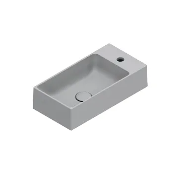 Раковина Catalano Premium 50x25, с 1 отв, Cemento Satinato 220521023