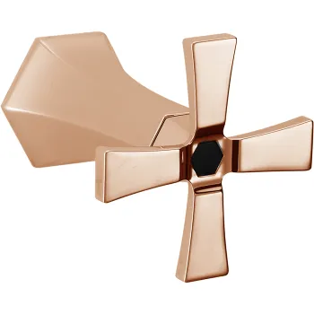 Внешняя часть запорного вентиля Cisal Cherie розовое золото/черный CX0033107E